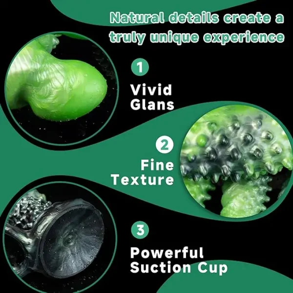 Diseased Deceiver - Plague Dragon Dildo 5 Sizes