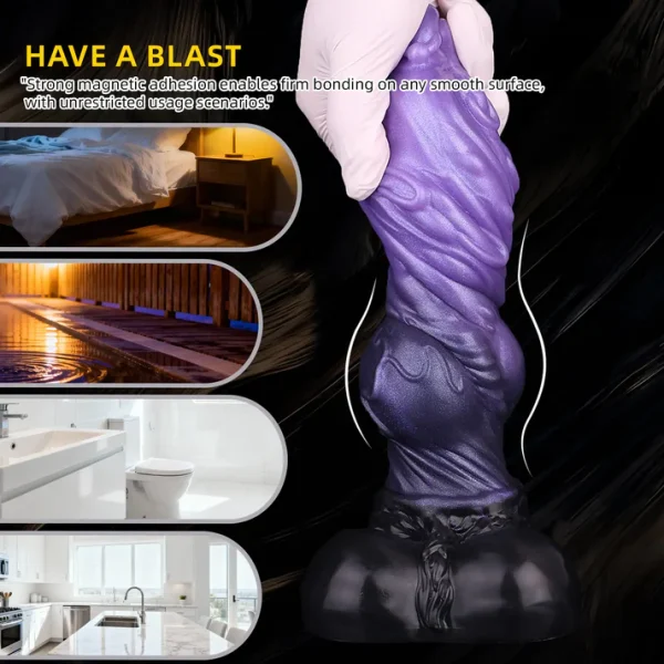 Magidragon Series - Dual Density Dildo 9 Inches