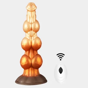 Nozdormu - Vibrating Knotted Dragon Dildo 7.09 Inches