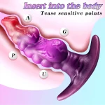 Canine - Knotted Design Butt Plug 4.6 Inches