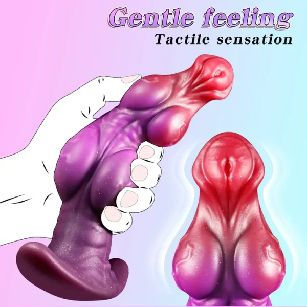 Canine - Knotted Design Butt Plug 4.6 Inches