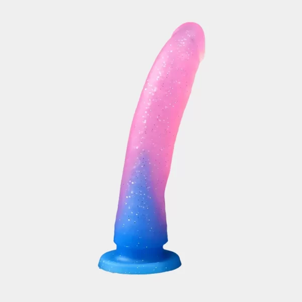 Glittery Jelly Dildo - Ultra Soft Silicone 3SIZES