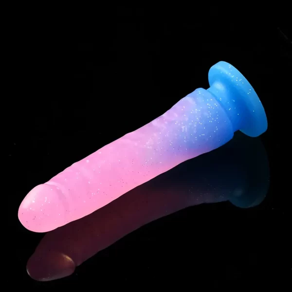 Glittery Jelly Dildo - Ultra Soft Silicone 3SIZES