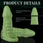 Green Kraken - Creature Cock Sleeve 6.49 Inches
