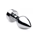 IndiGo - BLUE GEM METAL BUTT PLUG