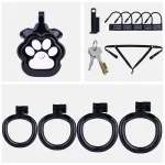 Kawaii - Cat Paw Chastity Cage