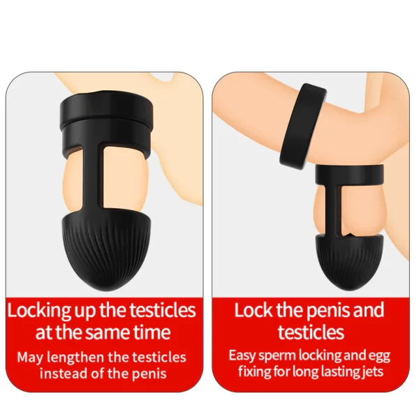 Lock On - Stretchy Scrotum Ring