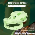 Mech Dragon - Fluorescent Green Male Cock Cage