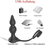 Meteor Hammer - Butt Plug Prostate With Cock Ring