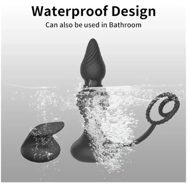 Meteor Hammer - Butt Plug Prostate With Cock Ring