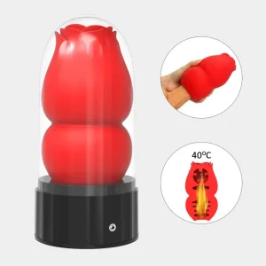 Original Male Rose - Manual Heated Penis Stroker