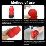 Original Male Rose - Manual Heated Penis Stroker