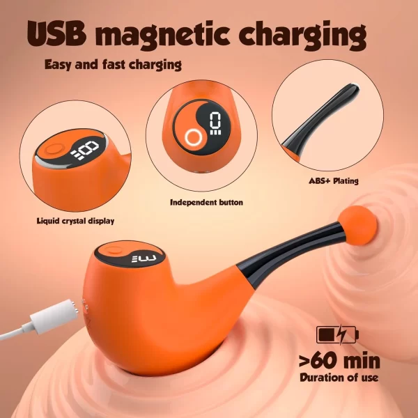 Pipe Pipe - Tobacco Style Vibrator Replaceable Tip