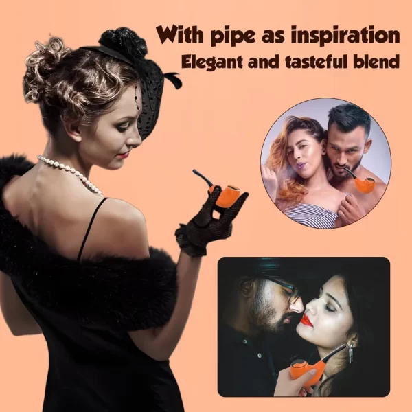 Pipe Pipe - Tobacco Style Vibrator Replaceable Tip