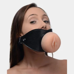 Pocket Pussy Gag for Bdsm Adjustable Design