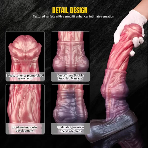 Roach - Horse Dual Density Dildo 3 Sizes
