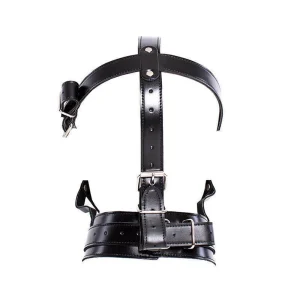 Skull - Face Harness Dildo Mask