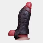 Spineless Penissleeve - Girthy Black 4 Sizes