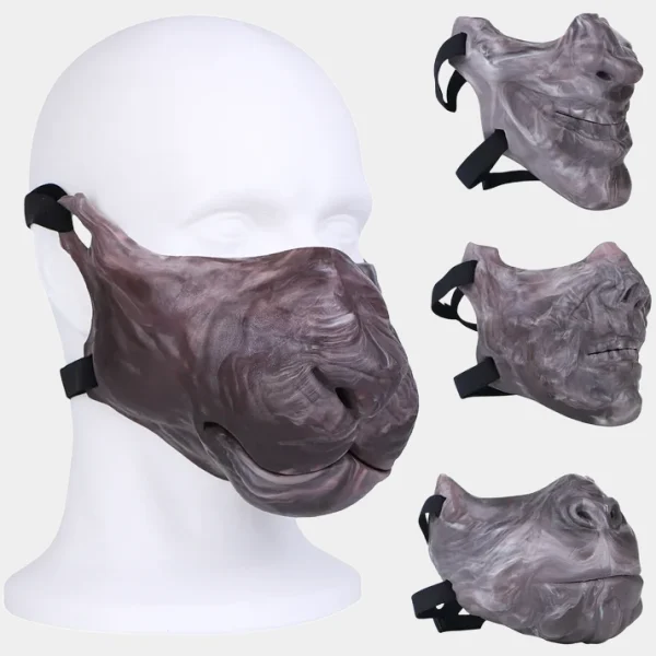 The Fear - Premium Silicone Bondage Mask