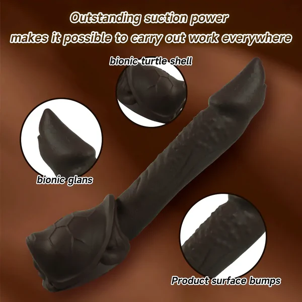 Turtle Dick Dildo - 6 Inches