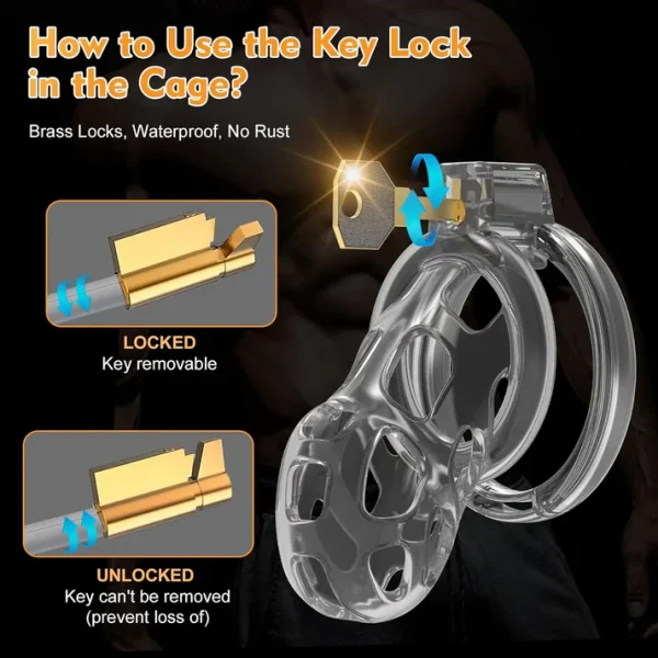 Anesidora Rubber Cock Cage - Soft  & Flexible