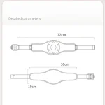 Anesidora Thigh Harness Strap on with Pink Dildo