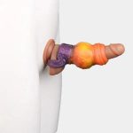 Ash - Fire Canine Textured Cock Sleeve