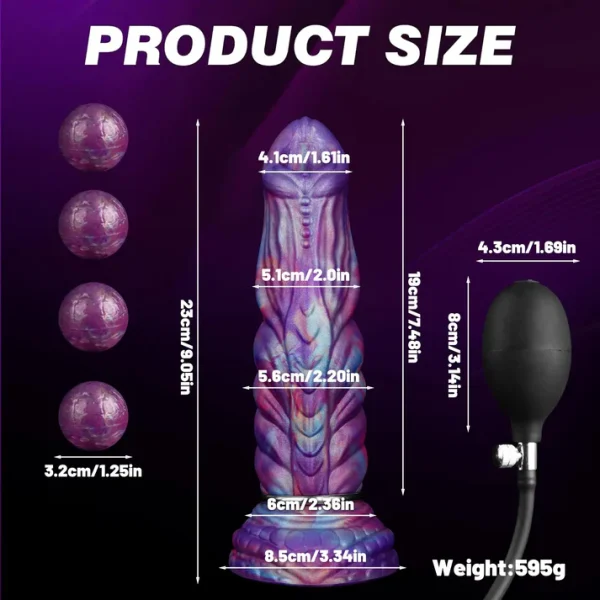 Avatar Dildo Ovipositor 9 Inches