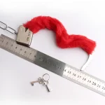 Pink Fuzzy Handcuffs Classic Design