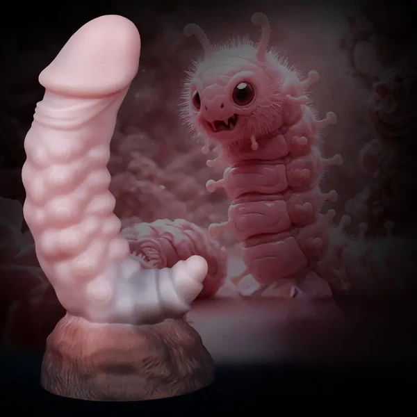 Baby Worm - Realistic Insect Dildo 7 Inches