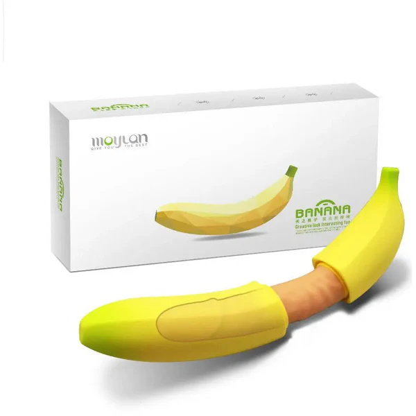 Banana Hidden Dildo G - Spot Vibration