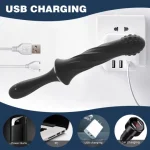 Black Spiked Mace - Handheld Vibrator