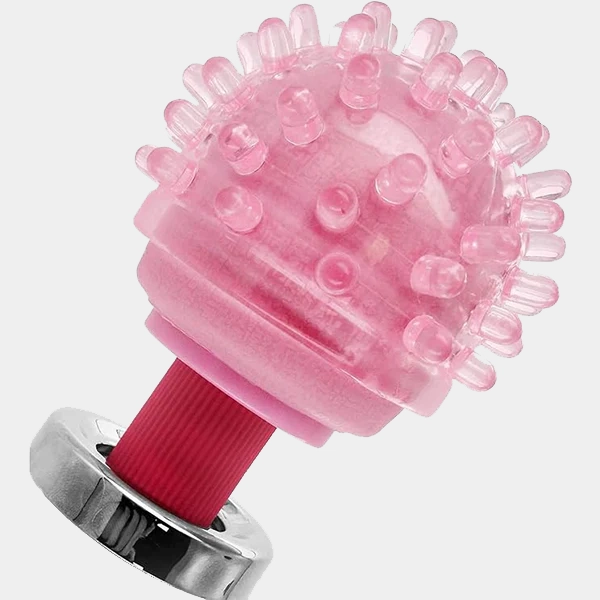 Bumpy Tip for Wand Vibrator Replaceable Cover A Pair