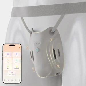 Anesidora Vibrating Strap on Cock Cage