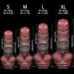 Clawdeen - Wolf Dildo 4 sizes