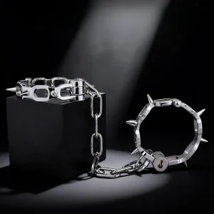 Cold Chain - Metal Ankle Cuff Series