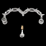 Cold Chain - Metal Ankle Cuff Series