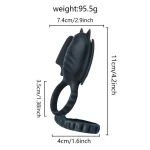 Dark Knight - Bat Style Penis Ring