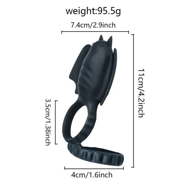 Dark Knight - Bat Style Penis Ring