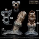 Dragon King - Cock Sleeve With Strap on 5 Sizes