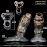 Dragon King - Cock Sleeve With Strap on 5 Sizes