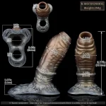 Dragon King - Cock Sleeve With Strap on 5 Sizes