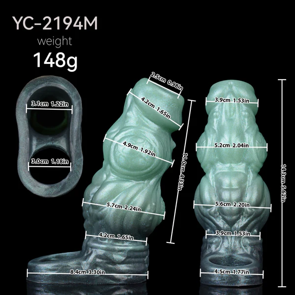 Emerald Dream Series - Dog Knotted Cock Sleeve