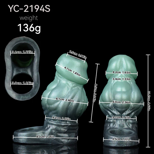 Emerald Dream Series - Dog Knotted Cock Sleeve