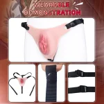 Femboy Fake Pussy Panties With Strap