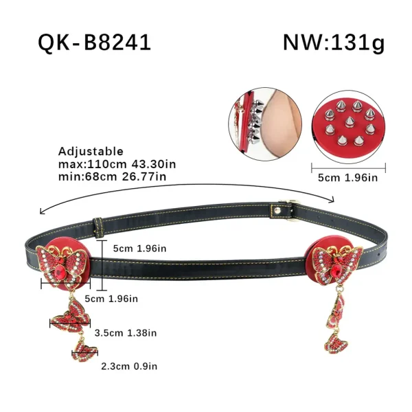 Flower - Breast Bondage Spiked Jewelry Style