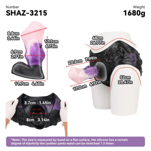 Ghost Rider - Devil Style Hollow Dildo Pants