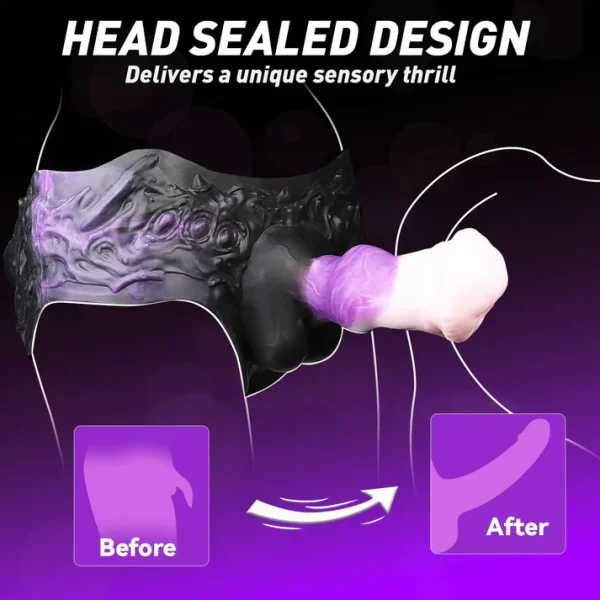 Ghost Rider - Devil Style Hollow Dildo Pants