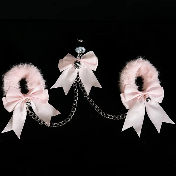 Kitty Play - Fuzzy Handcuffs Set