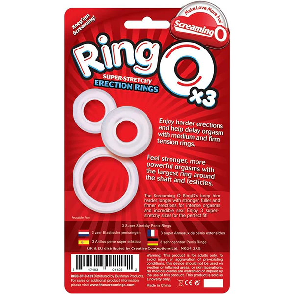 O Screaming Penis Ring - 3 Sizes